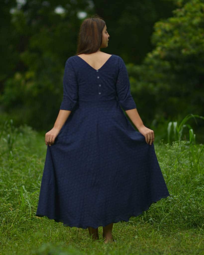 Blue Cutwork JM-17