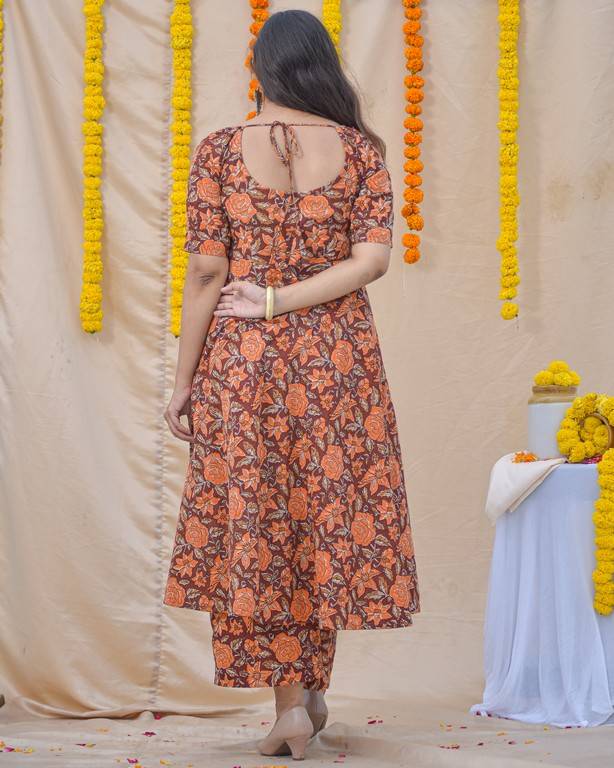 Brick Rose Kurta Set6