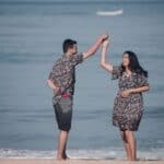 Black Floral Kiara Dawn Couple photo review