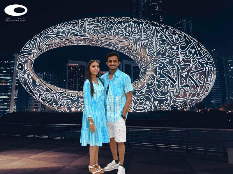 Blue Shibori Tie Up Couple photo review