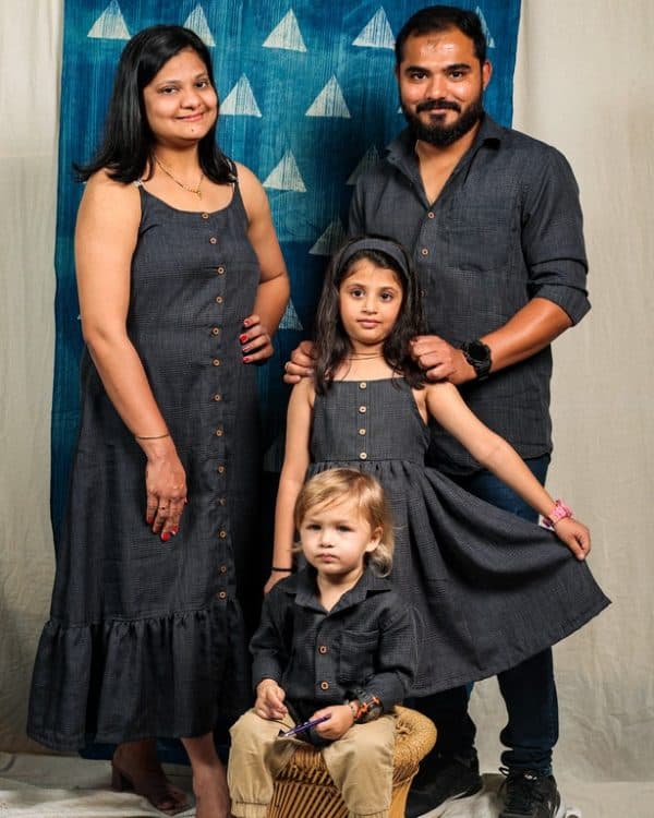 Family Twinning Dresses