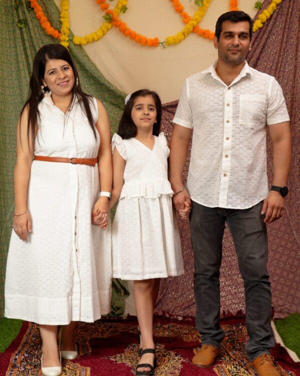 Family Twinning Dresses