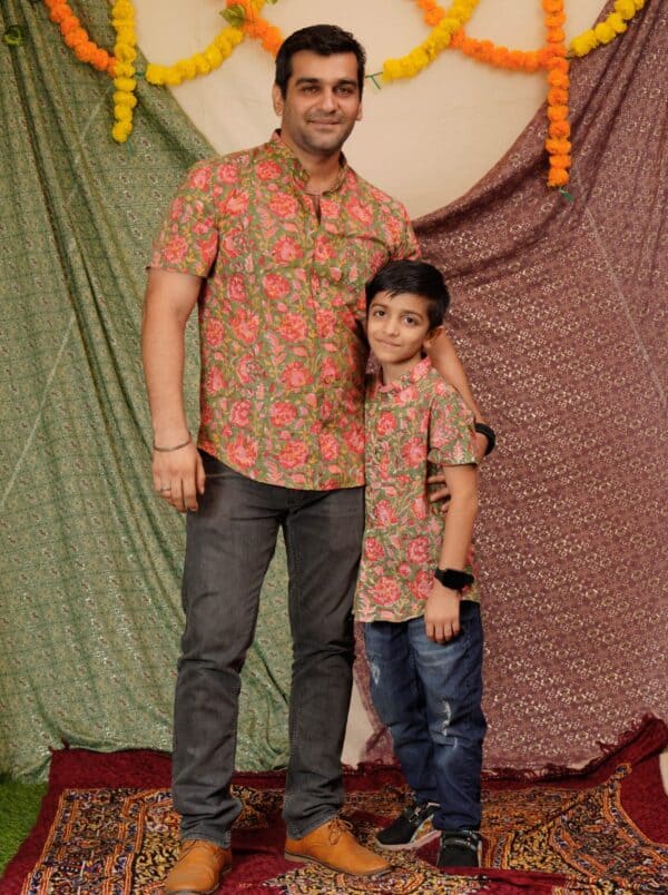 Father son twinning dress