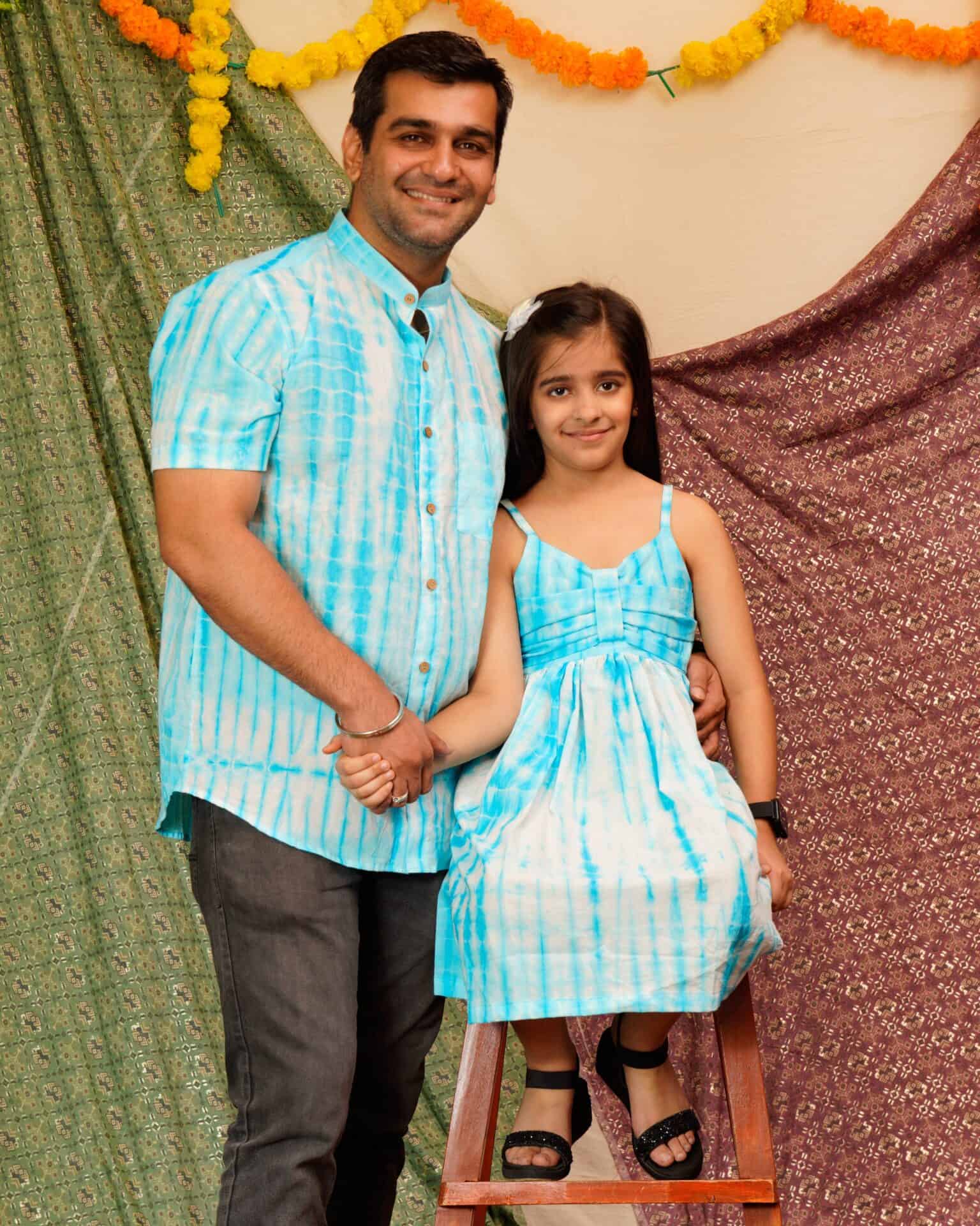 father daughter twinning outfits