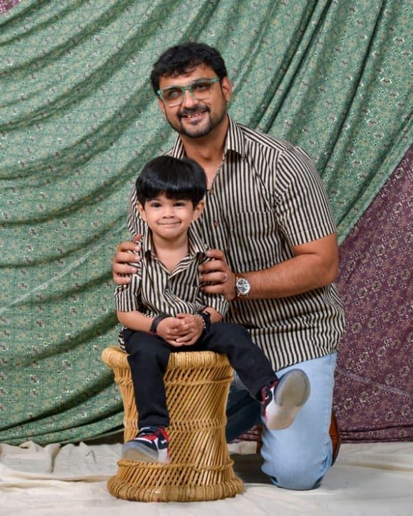 Father son twinning dress