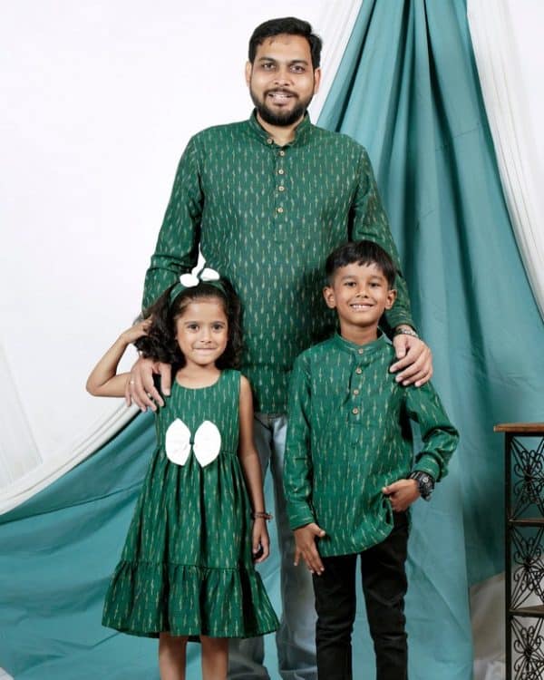 Father Kids matching outfits