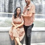 Brick Red Striped Couple photo review