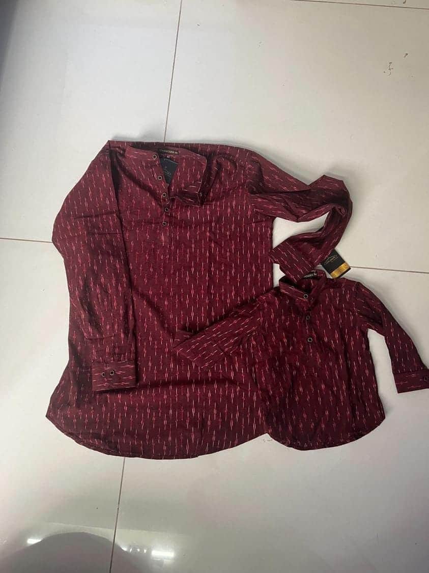 Maroon Glorious Father Kid Twining photo review