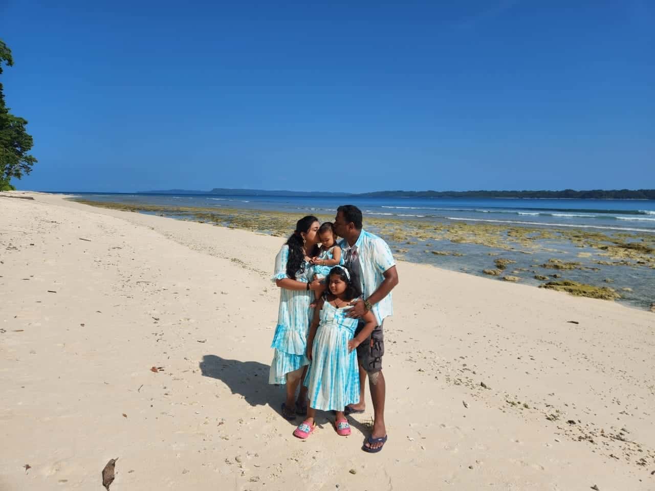 Blue Shibori Tie Up Family Set photo review