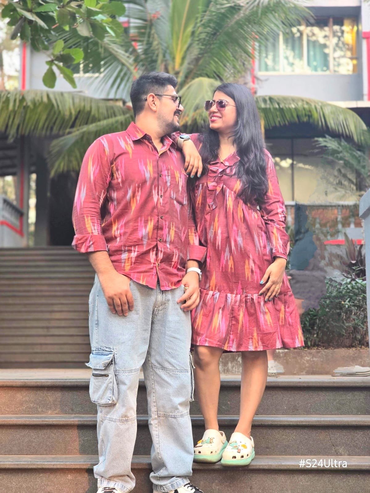 Click to view full screen Maroon Panache Short Couple Set photo review