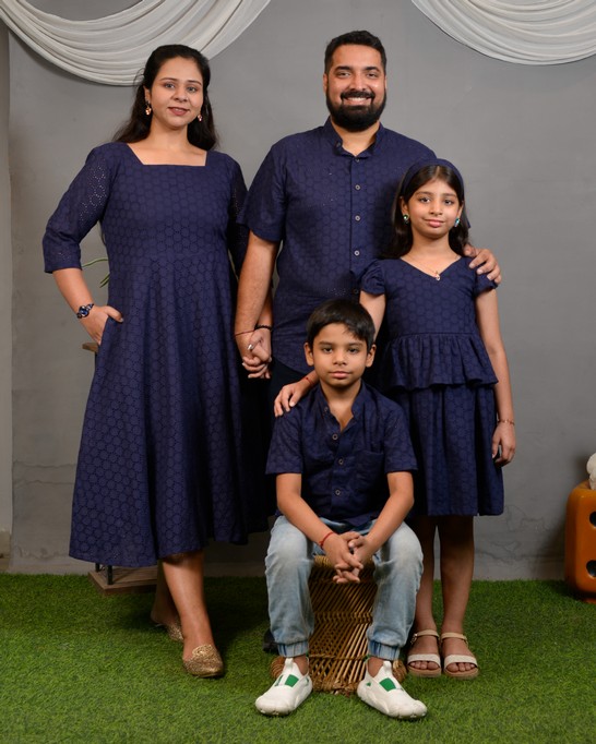 Family Twinning Dresses