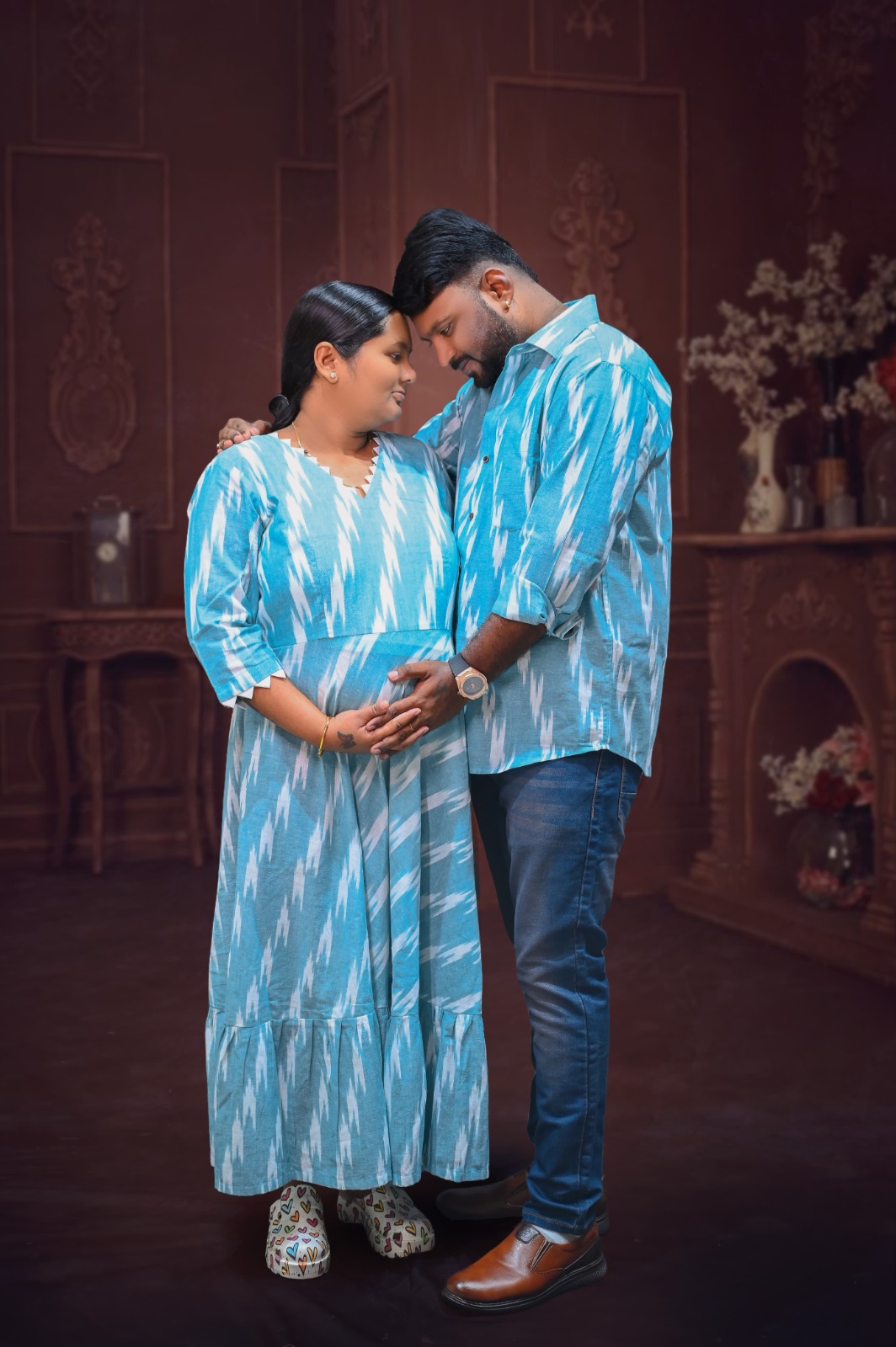 Click to view full screen Sea Green Panache Couple Set photo review