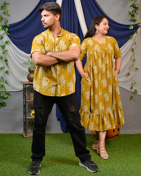 Family Twinning Dresses